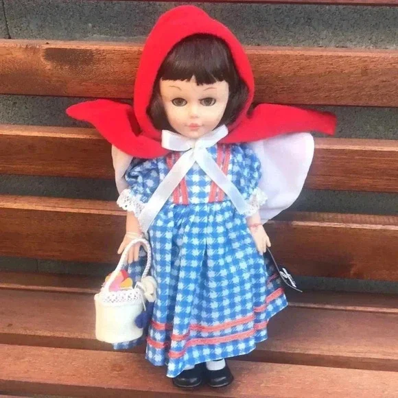 Vintage Little Red Riding Hood Doll - Picture 2 of 6